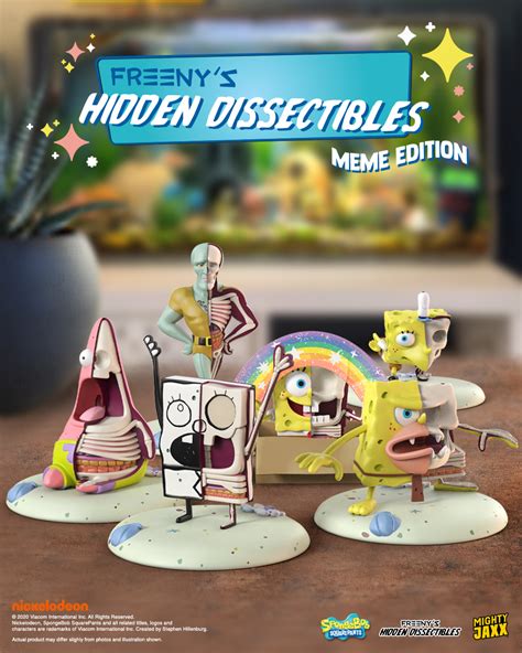 Freenys Hidden Dissectibles Spongebob Squarepants Meme Edition