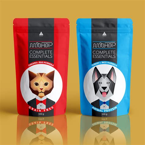 Miohop Dry Pet Food Packaging Design World Brand Design Society
