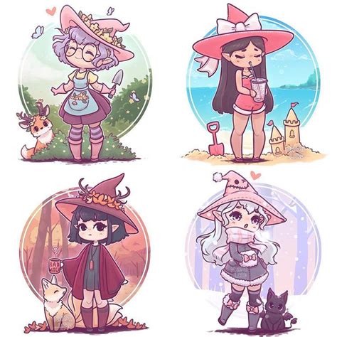 Naomi Lord En Instagram My Seasonal Witches 🌸☀️🍂 ️ I Really Really