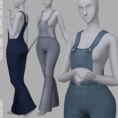 Best Sims 4 Overalls Cc For Female Sim Outfits All Free Fandomspot Parkerspot