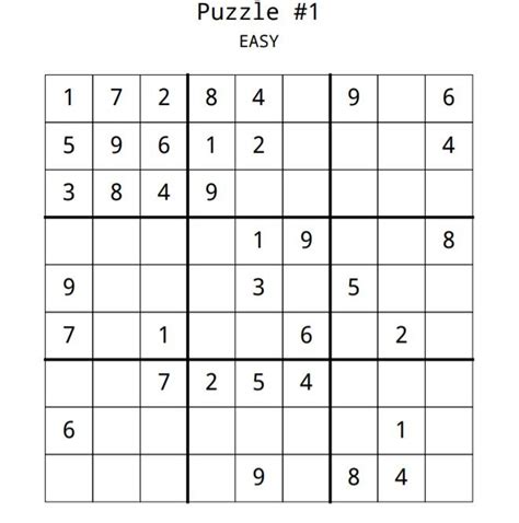Free Printable Sudoku Puzzles For Commercial Use Dropkids