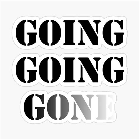 Going Going Gone By Funkifunki Redbubble Redbubble Lights