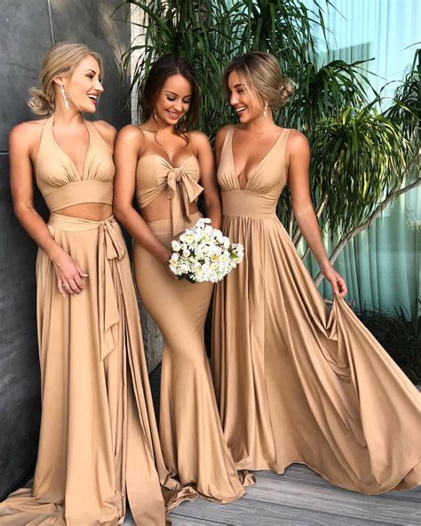 Modest Bridesmaid Dresses Long Bridesmaid Dresses Online A Line Prom