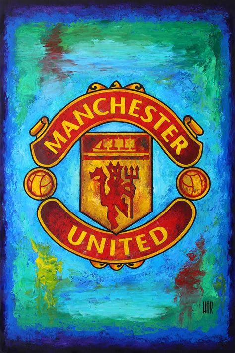 Maybe you would like to learn more about one of these? Manchester United Vintage Painting by Dan Haraga