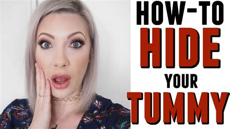 How To Hide Your Tummybelly Tips From A Stylist Youtube