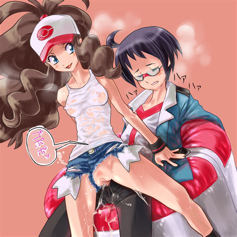 Hilda And Cheren Pokemon And More Drawn By Otsukare Danbooru