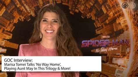 Marisa Tomei Talks Spider Man No Way Home Playing Aunt May In This