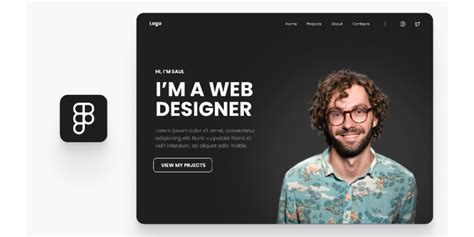 Portfolio Website Landing Page Design Figma Community