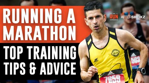 Running A Marathon Top Training Tips And Advice Youtube