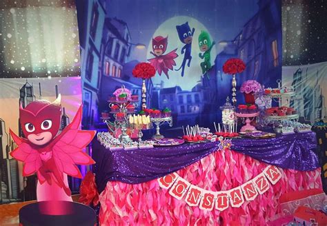 Pj Masks Birthday Party Ideas Photo 5 Of 39 Catch My Party
