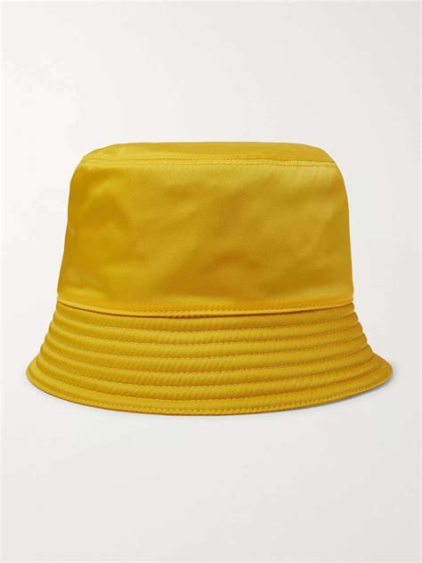 Prada Logo Appliquéd Nylon Bucket Hat For Men Mr Porter