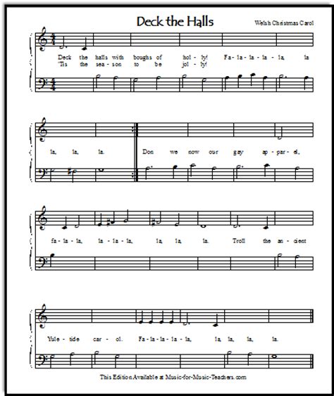 Mfiles.co.uk | these piano i have quite a few christmas piano sheet music for all ages and levels on my website: Free Christmas Songs for Piano, Guitar, & Leads: Deck the ...