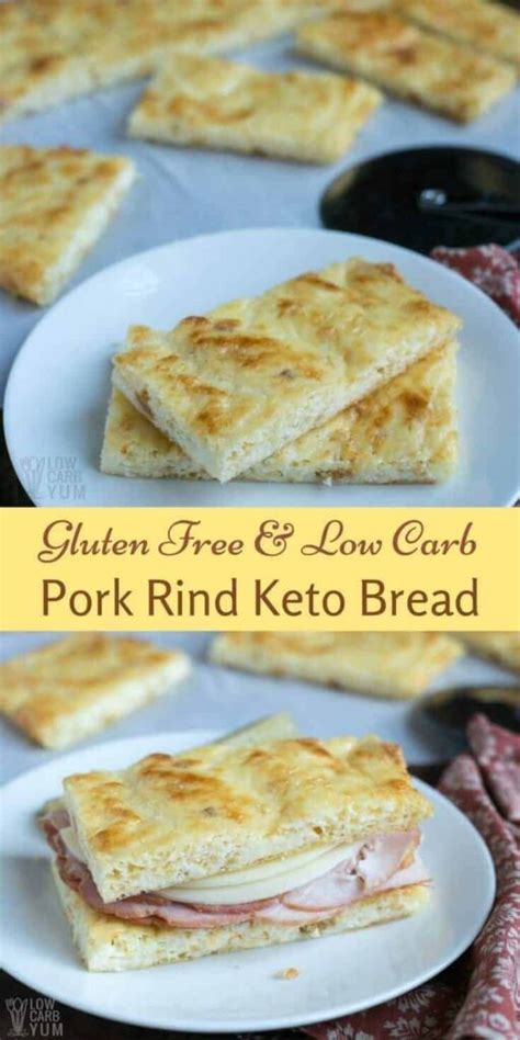Also amazing keto bread recipes: Keto Bread - Pork Rind Nearly No Carb Bread | Low Carb Yum