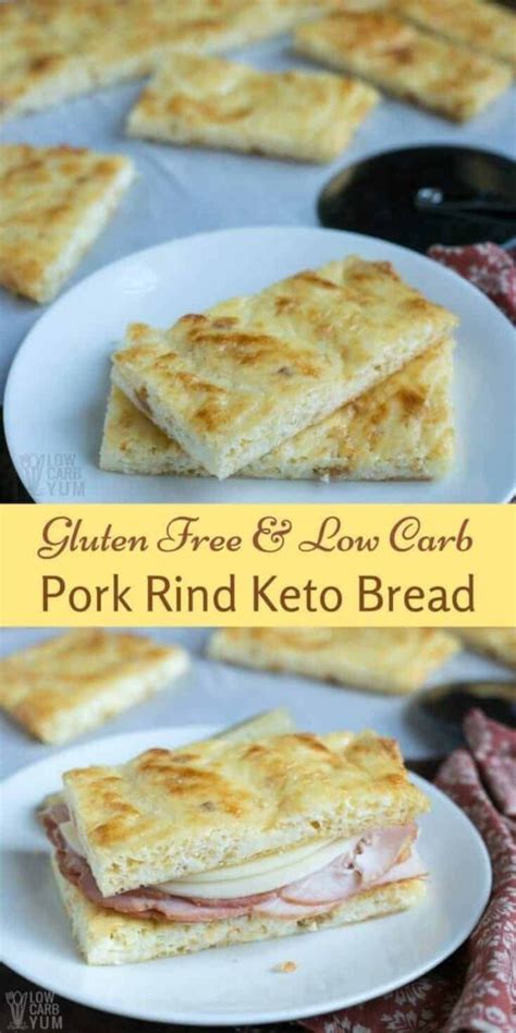 Follow some of the tips on our blog post for details on how to perfect it! Keto Bread - Pork Rind Nearly No Carb Bread | Low Carb Yum