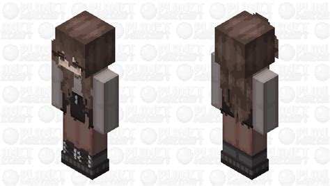 Hd Brown Hair Girl Minecraft Skin