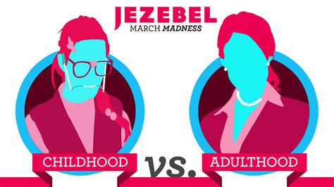 Its Time For Jezebels March Madness 2017 Childhood Vs Adulthood