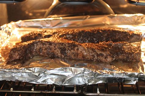 If you are cooking the long strip tenderloin, remove from oven, tent with foil to rest for 10 min. Susannah Styles: Jerk Pork Tenderloin and Sides