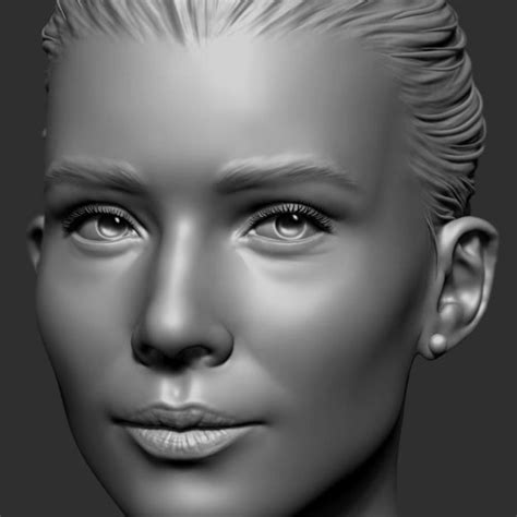 Stream Flippednormals Sculpting A Realistic Female Face In Zbrush