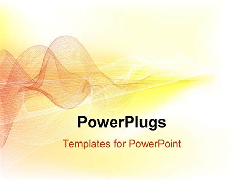 All files are available in both wav and mp3 formats. PowerPoint Template: Visualization of sound waves in brown ...