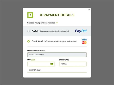 Credit Card Account Number Format