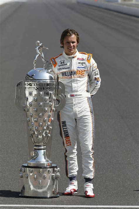 He hasn't had any good finishes yet but he is only 19 years old and still has some potential. IndyCar driver Dan Wheldon-NASCAR - The Wondrous Pics