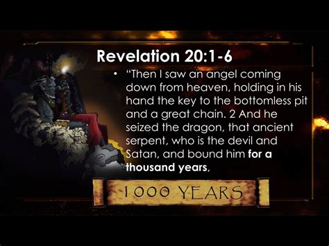 Revelation 201 6 Revelation 20 Revelation 1000 Years