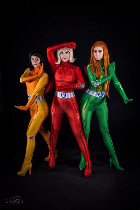 Self With My Best Friends Were Cosplaying Totally Spies Sam Clover