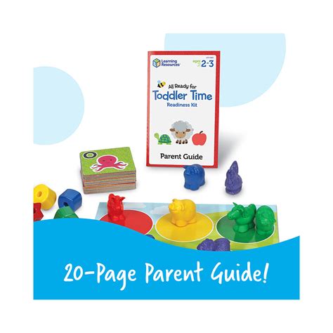 Learning Resources All Ready For Toddler Time Readiness Kit