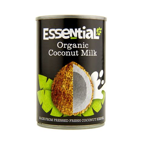 Essential Coconut Milk 400ml Organic Essential Trading Co Operative