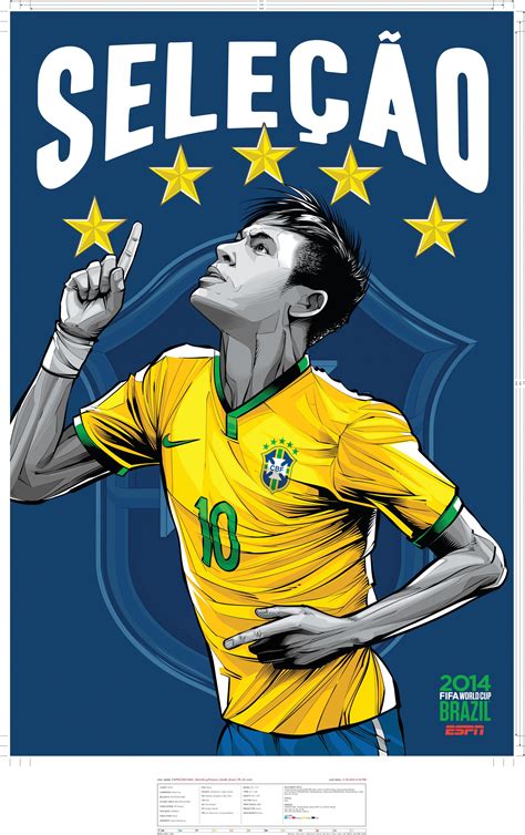 espn 2014 fifa world cup posters clios