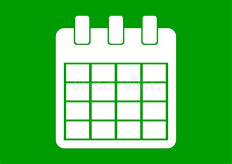Calendar App Icon White Appsrty