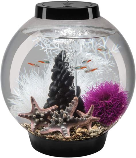 Amazonsmile Biorb Classic 15 Aquarium Set Pebble 4 Gallon Black