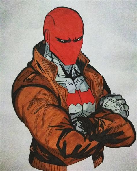 Red Hood From Dc Comics 🔫 Illustration Illust Design