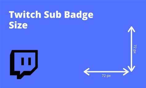 Twitch Sub Badge Size