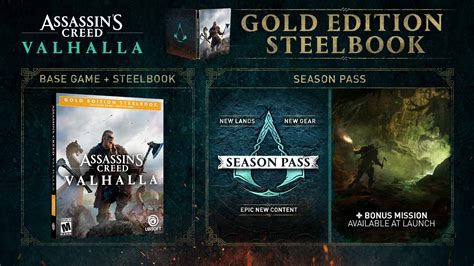 Buy Assassins Creed Valhalla Gold Steelbook Edition For Ps4 Ubisoft