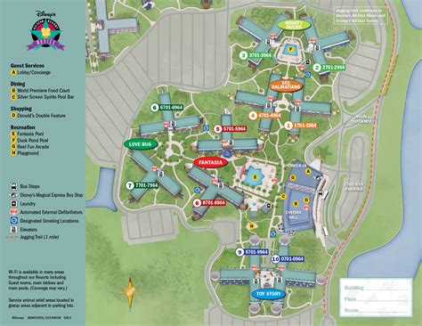 Photos New Design Of Maps Now At Walt Disney World Resort Hotels
