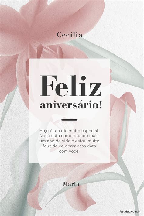 Cartão De Aniversario Para Imprimir