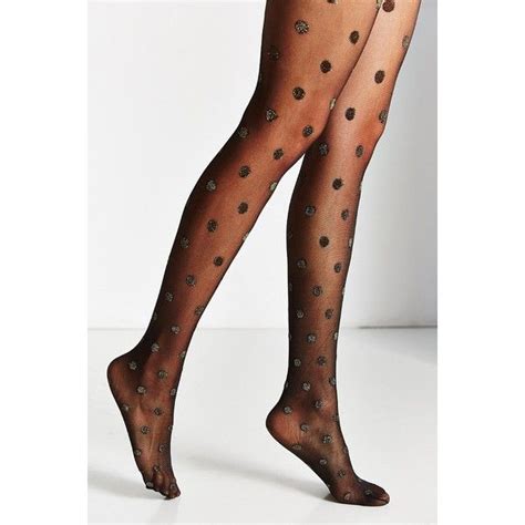 Glitter Polka Dot Tight Liked On Polyvore Featuring Intimates
