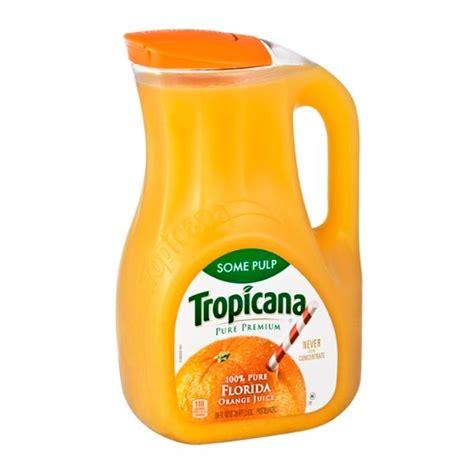 Tropicana® Pure Premium 100 Pure Florida Orange Juice Some Pulp