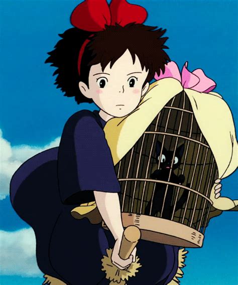 In their new year's greeting the studio announced that the director hayao miyazaki is working on two new movies in 2020. Studio Ghibli GIFs - Kiki's Delivery Service - @laprice08 ...