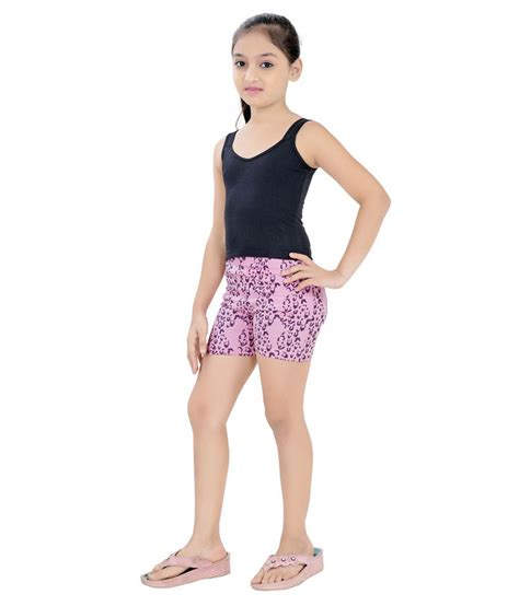 Just4you Pink Shorts For Girls Buy Just4you Pink Shorts For Girls