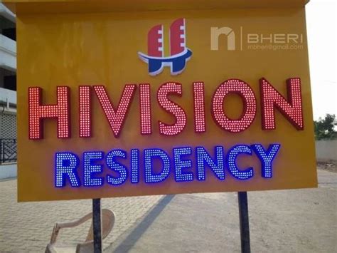 Led Rectangle Acp Sign Board For Outdoor At Rs 730sq Ft In Hyderabad