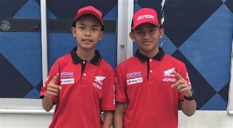 2 Anak Didik Astra Honda Mampu Bersaing Di Thailand Talent Cup