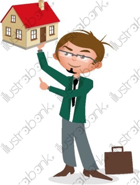 Illustration vectorielle de concept abstrait immobilier. Agent immobilier illustration Agent immobilier libre de ...