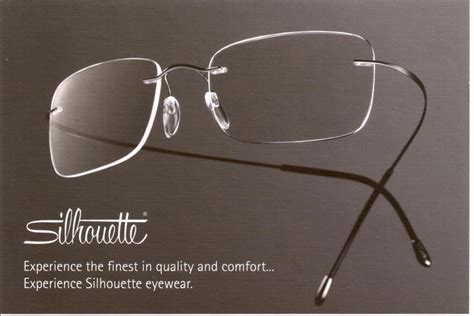 silhouette rimless eyeglasses