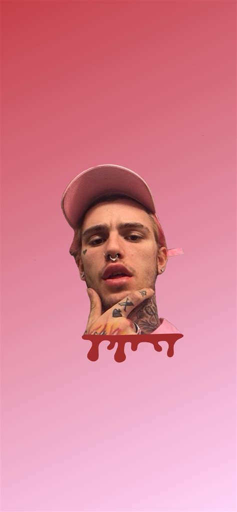 Check out this fantastic collection of lil peep iphone wallpapers, with 40 lil peep iphone background images for your desktop, phone or tablet. Lil Peep Red->Pink gradient | Wallpaper, Peeps, Pink ...