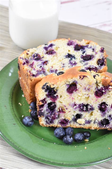 The Perfect Blueberry Bread A Slice Of Summer In Every Bite