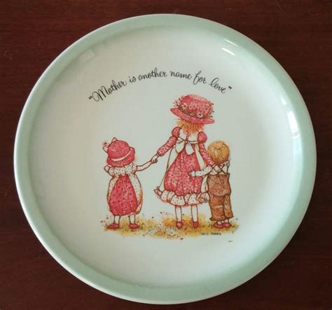holly hobbie collector s edition 1972 plate etsy holly hobbie holly plates