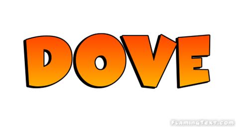 Dove Logo Herramienta De Diseño De Nombres Gratis De Flaming Text