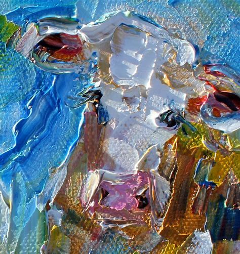 Cows Painting Cow Art Canvas Painting Original Oil